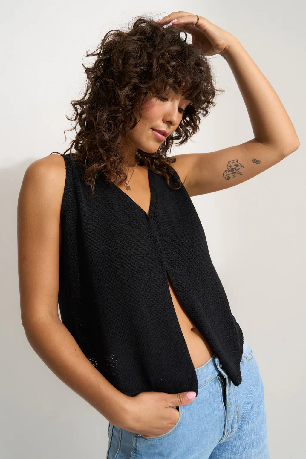 Lily Tank in Black