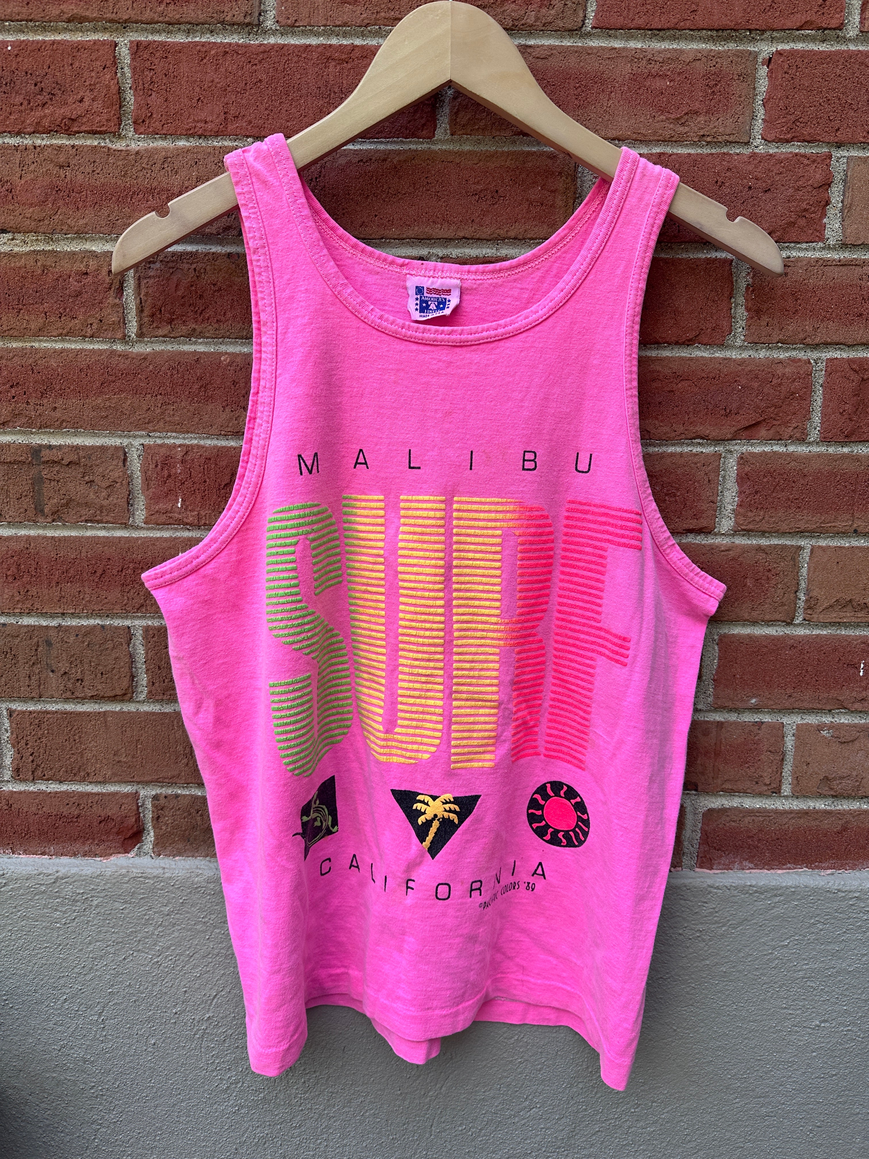 Vintage Malibu Surf Tank