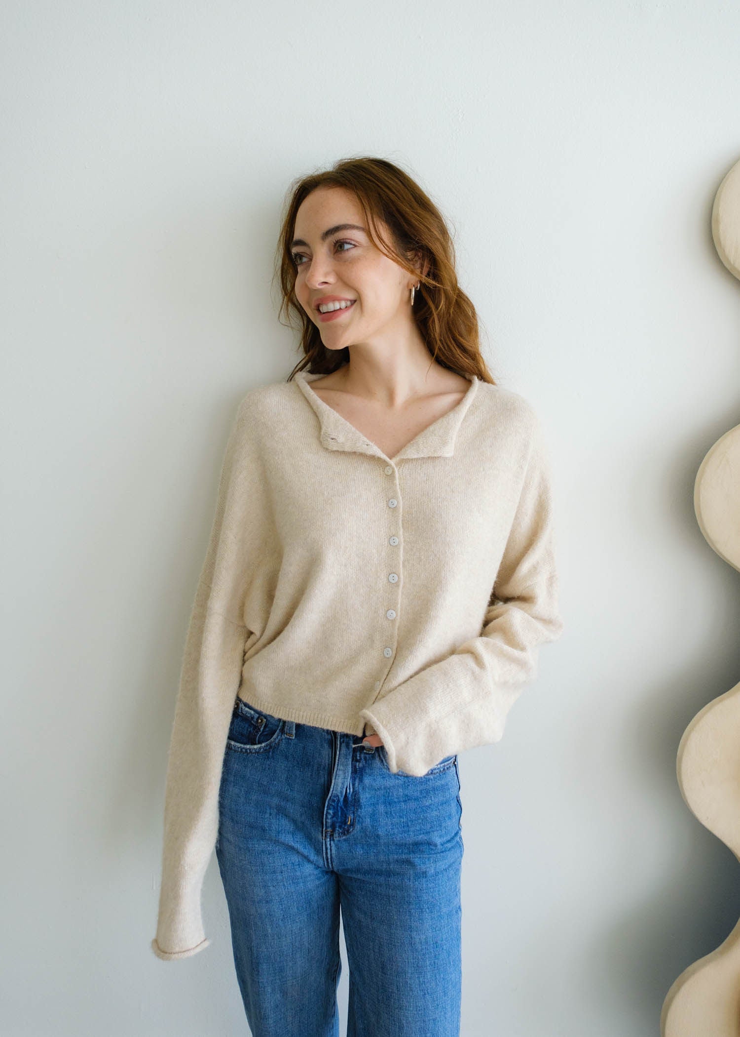 Maisie Sweater in Natural