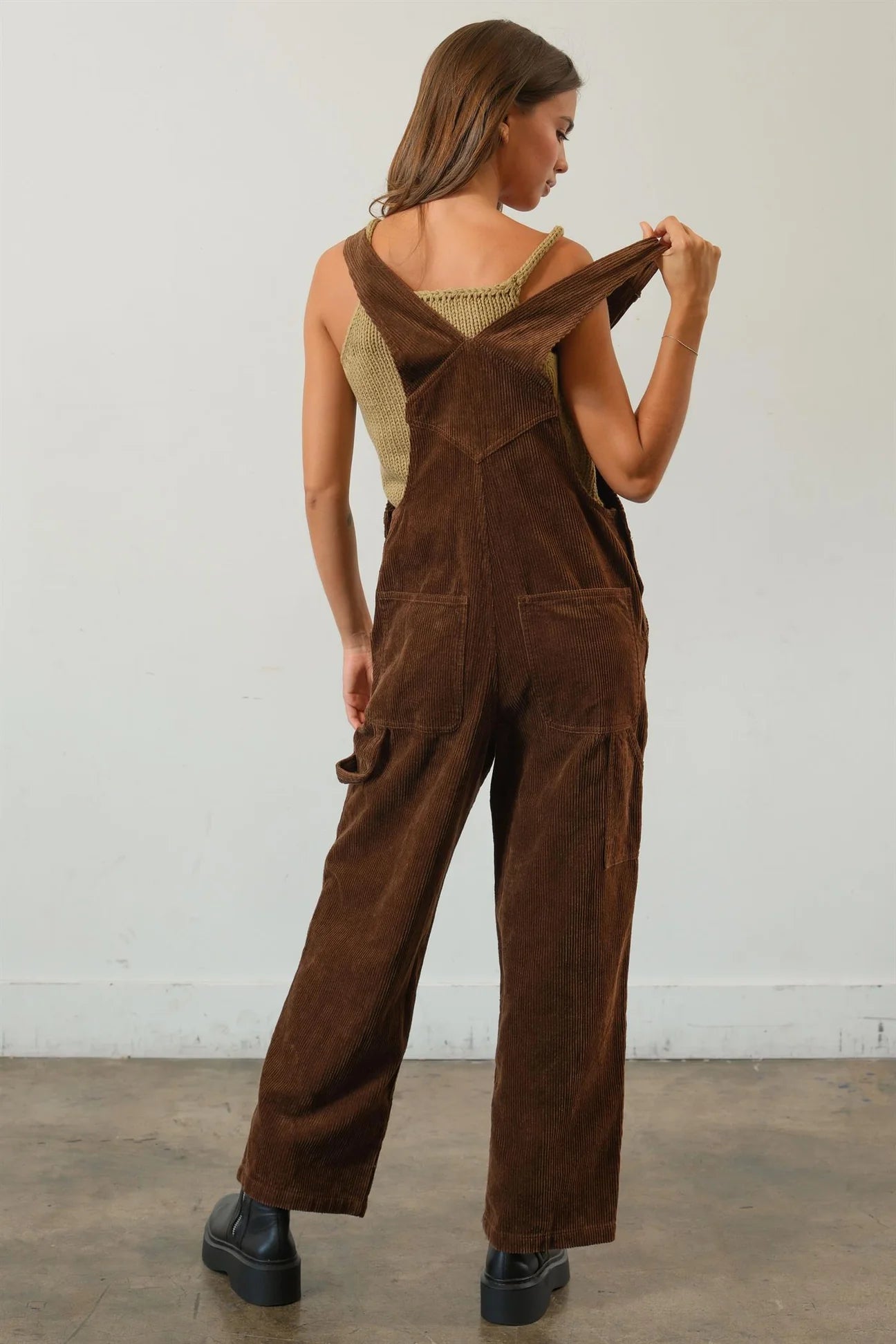 Leo Cord Overalls