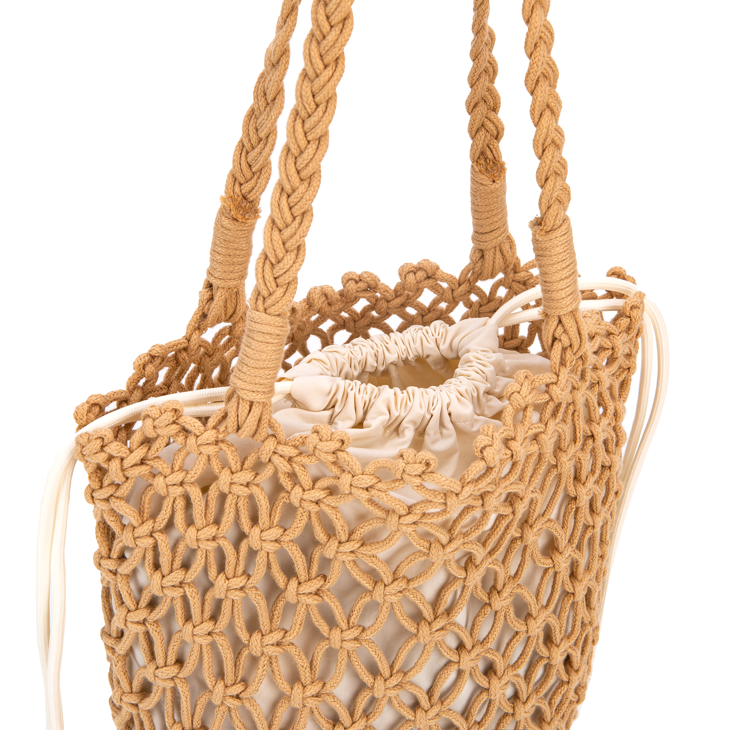 LOLLY TOTE - TAN BROWN