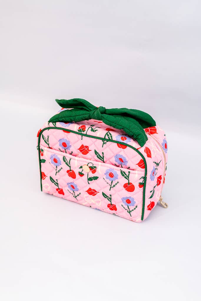 Getaway Toiletry Bag, Cherry Lips