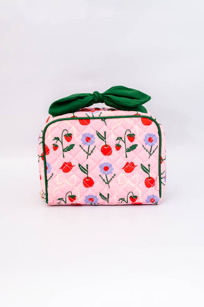 Getaway Toiletry Bag, Cherry Lips