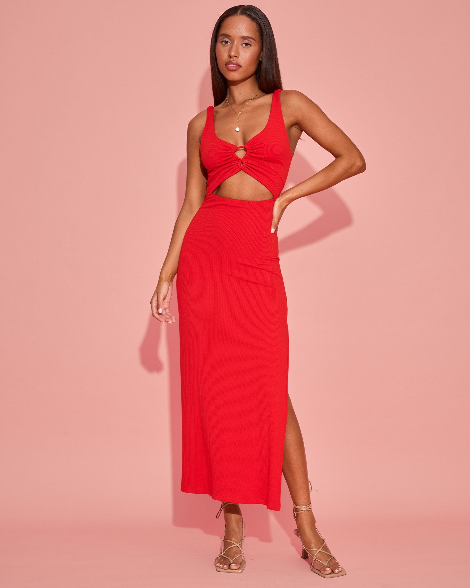 Camille Dress - Flame