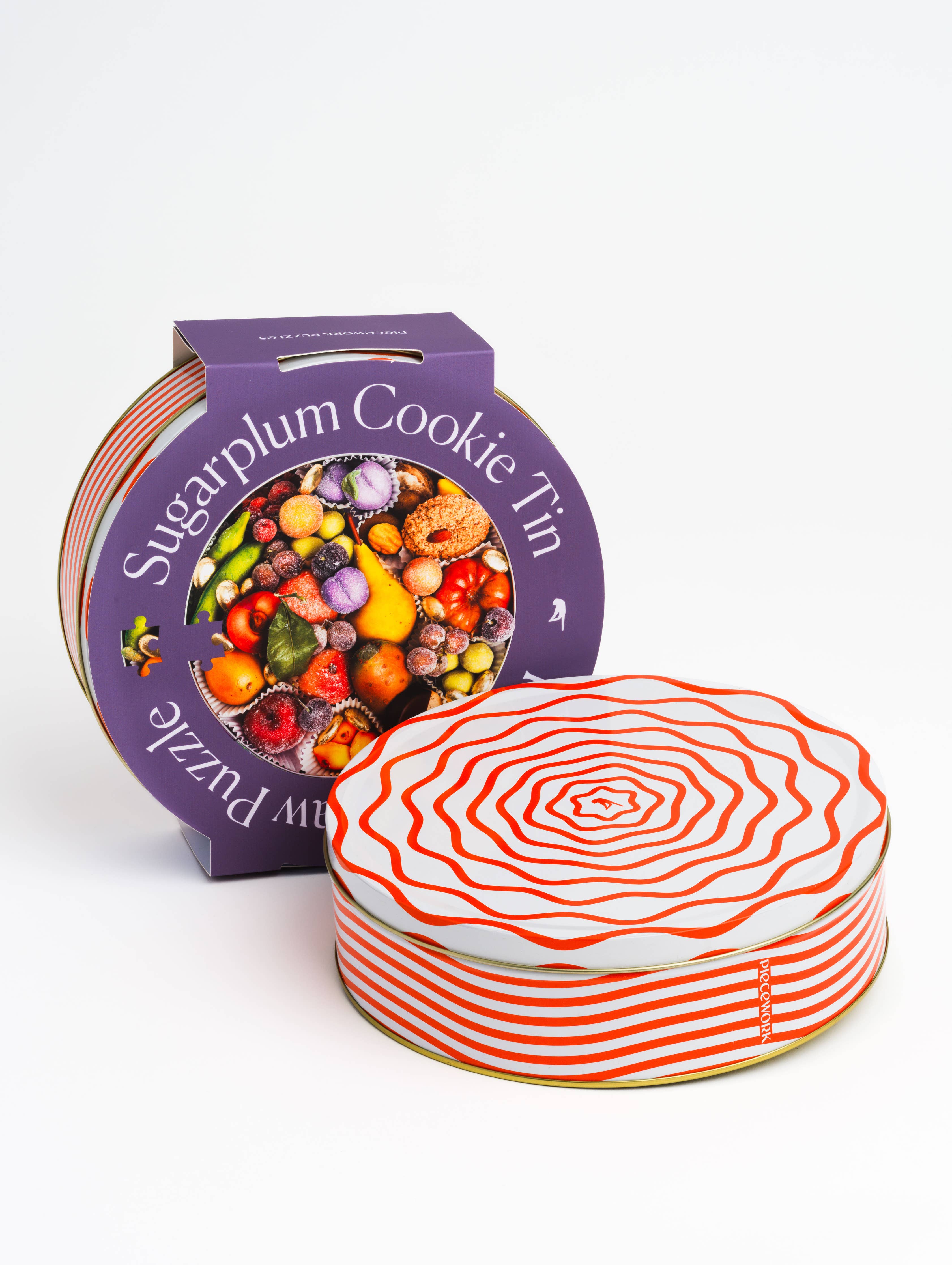 Sugarplum Cookie Tin Puzzle