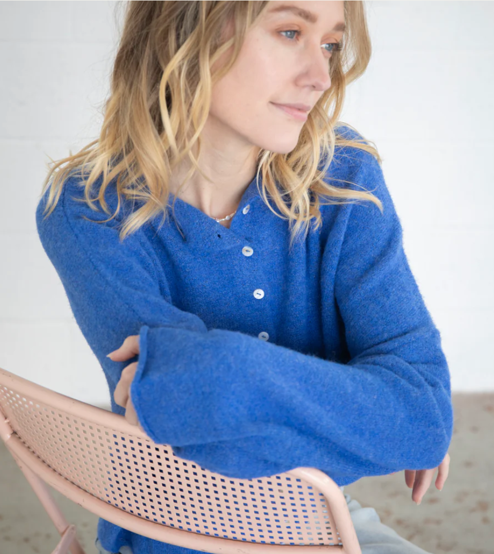 Maisie Sweater in Cobalt