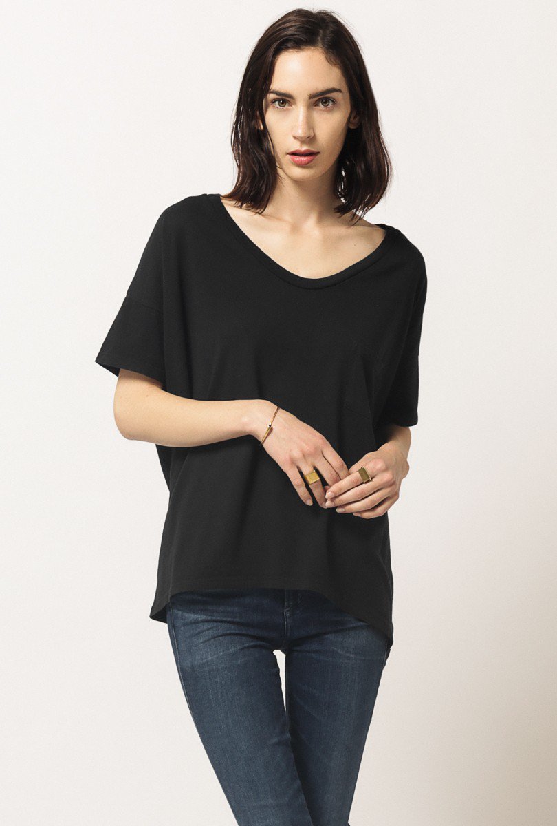 #61 Short Sleeve Tee in Black