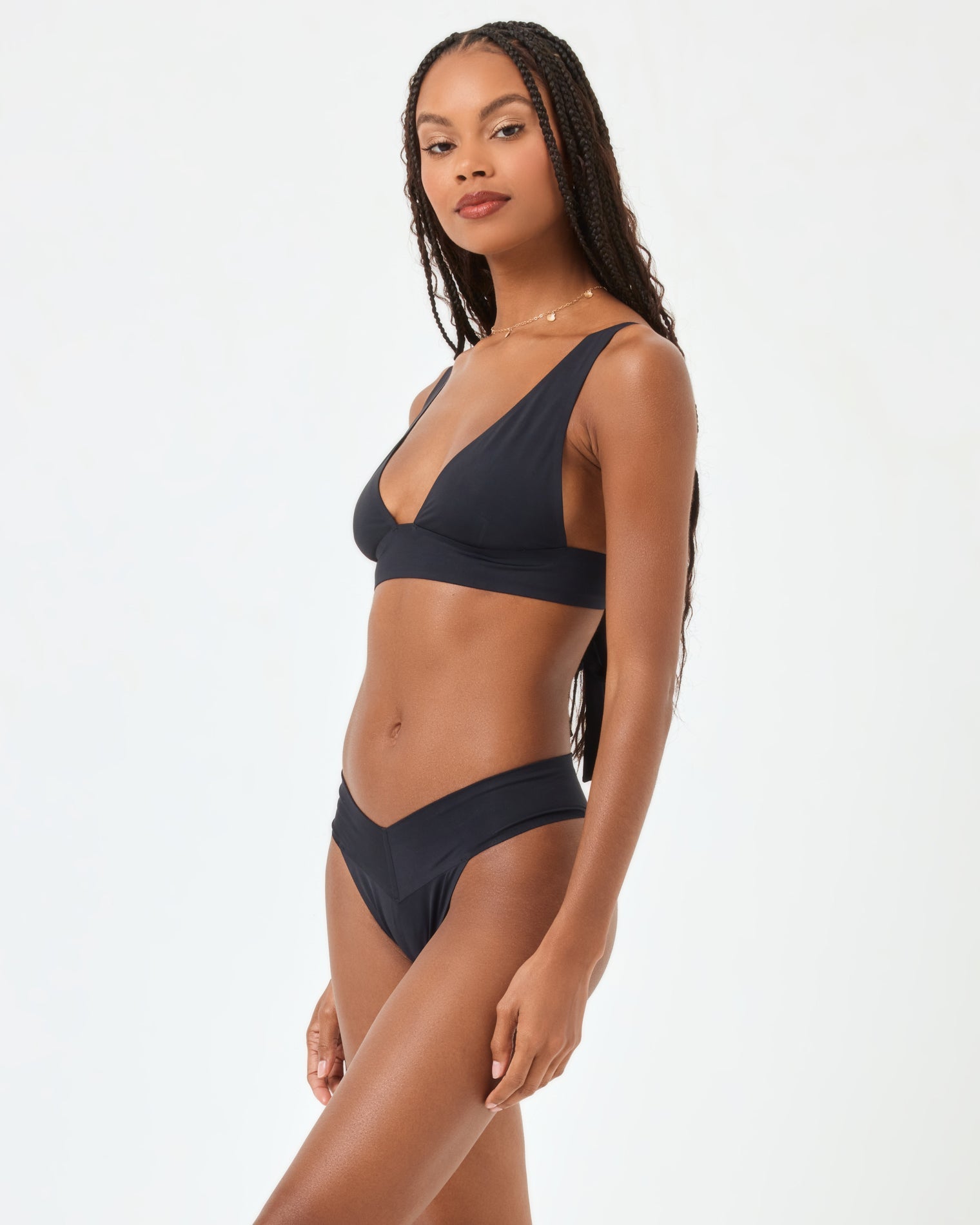 Quinn Bikini Bottom - Black