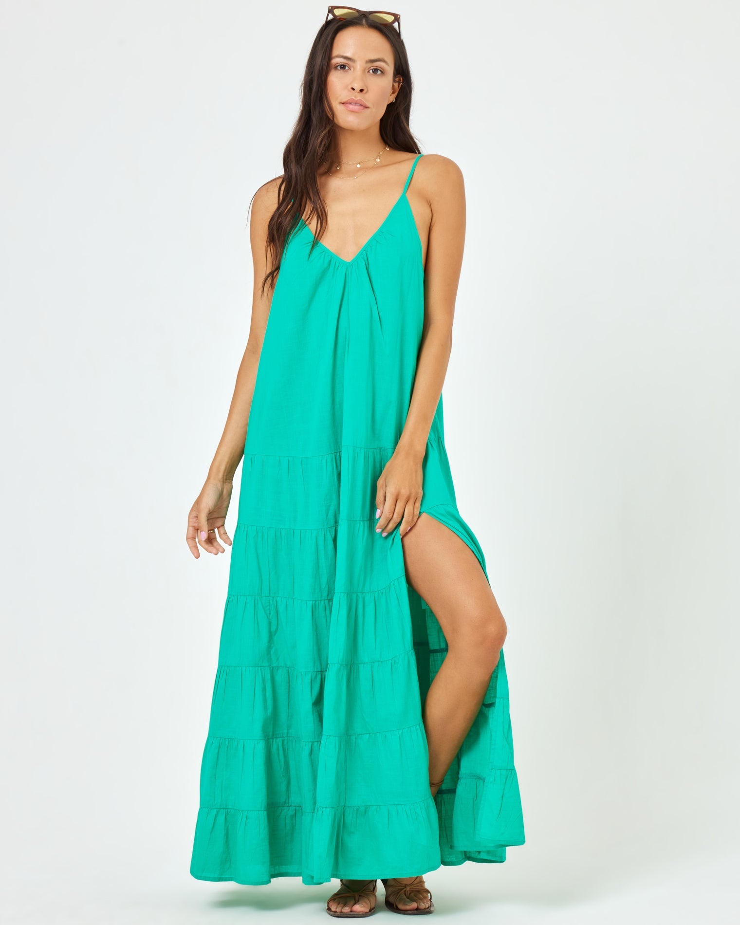 Goldie Cover-Up Dress - Jade