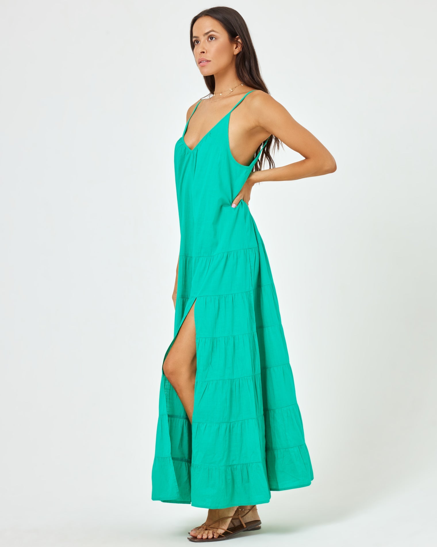 Goldie Cover-Up Dress - Jade