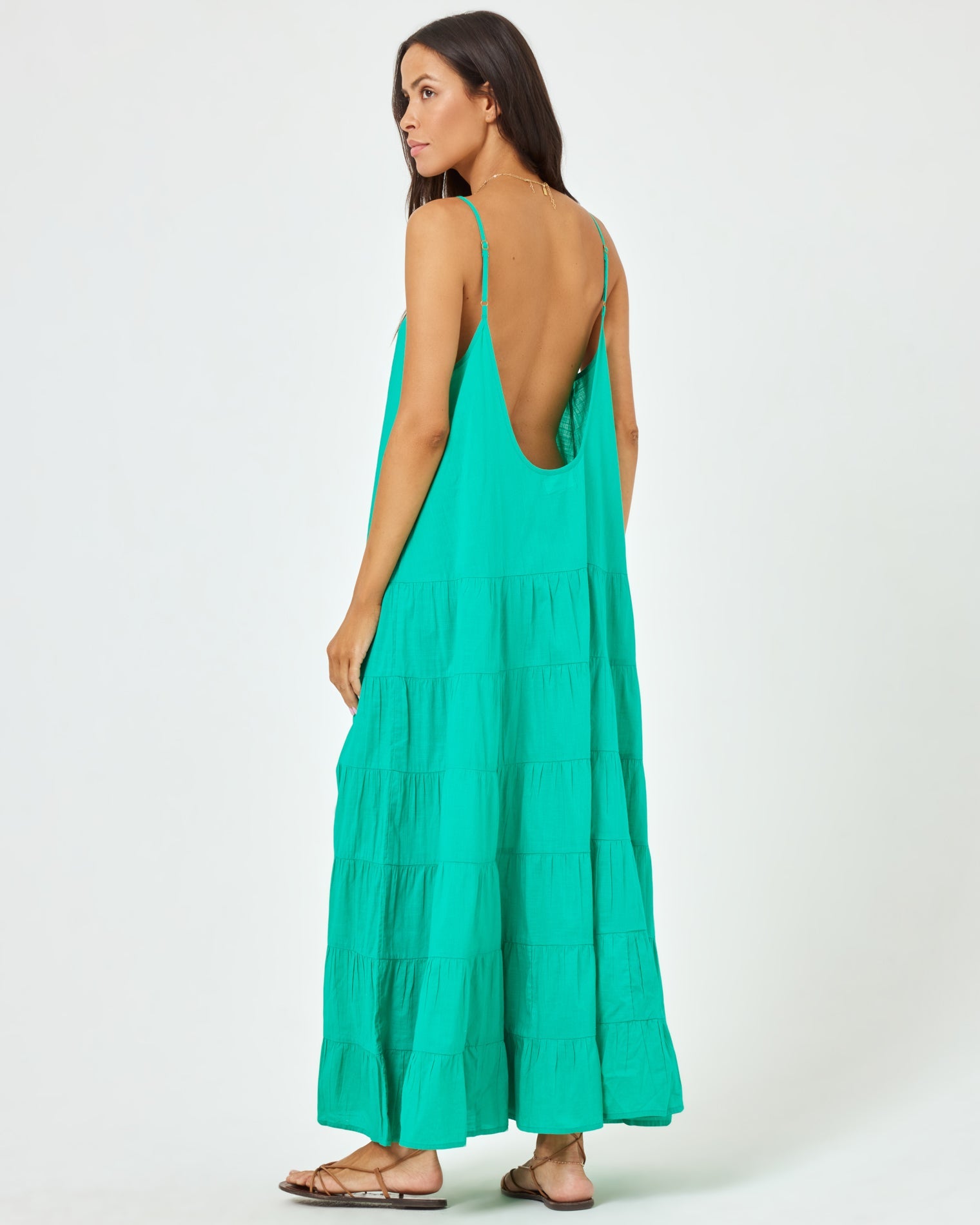 Goldie Cover-Up Dress - Jade