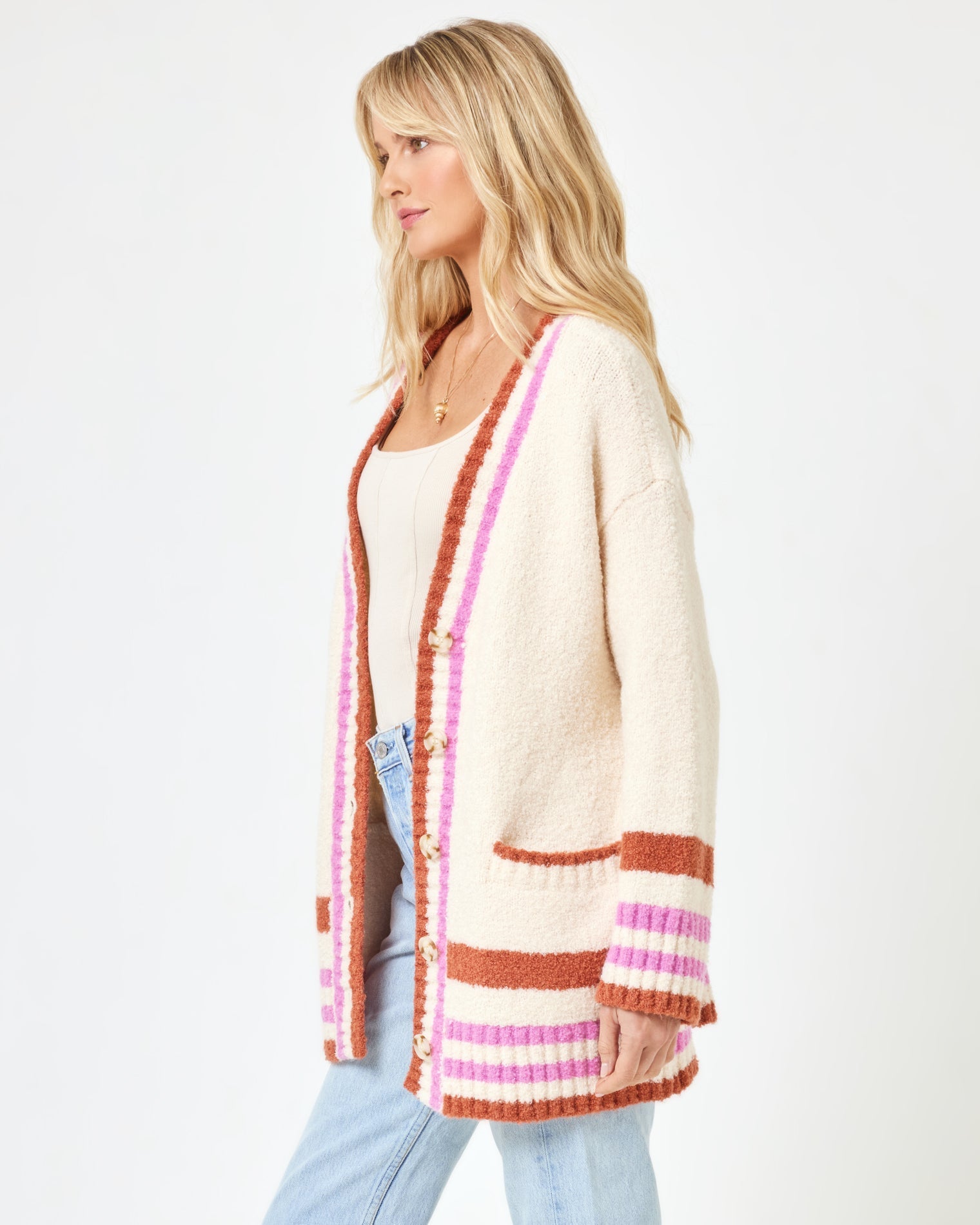 Delta Blooms Sweater - Delta Blooms Jacquard