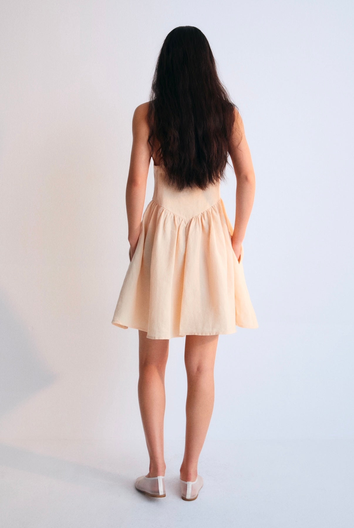 Hera Dress in Macadamia