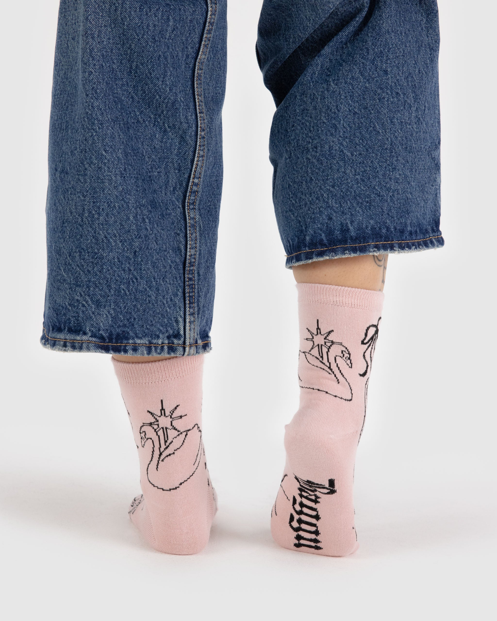 Crew Socks in Ballet Icons