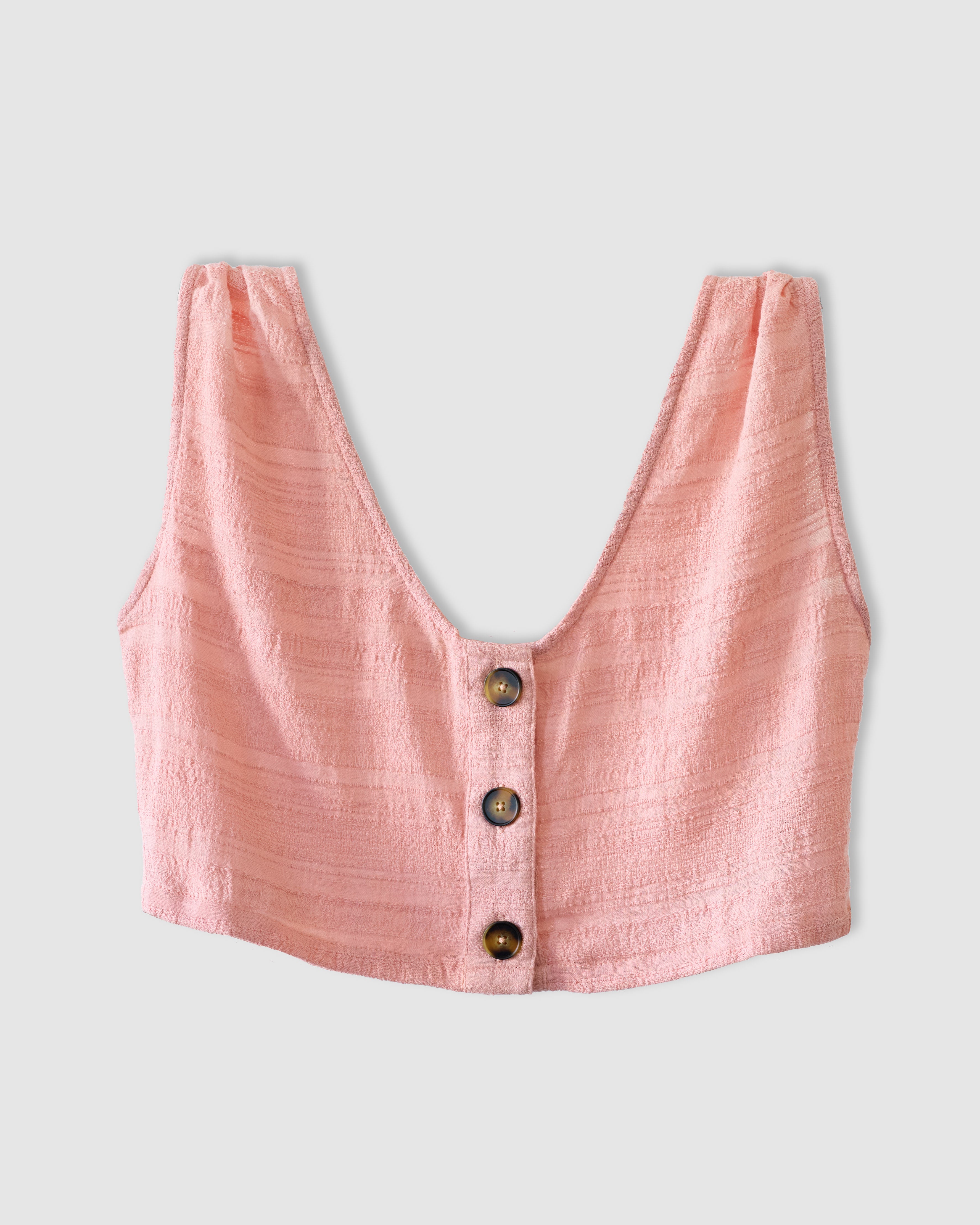 Crivelli Tank Top in Dusty Pink