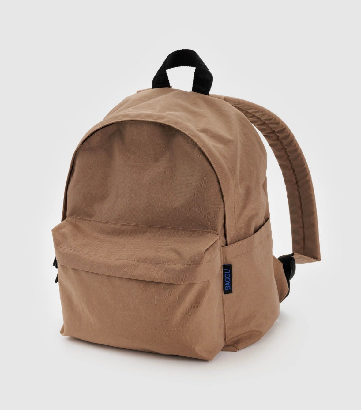 Medium Nylon Backpack in Cocoa