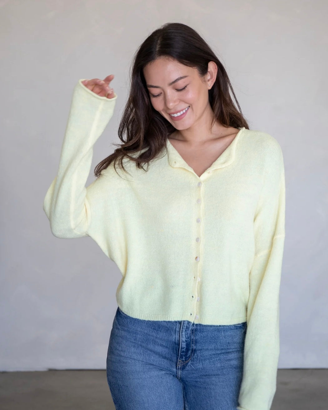 Maisie Sweater in Butter