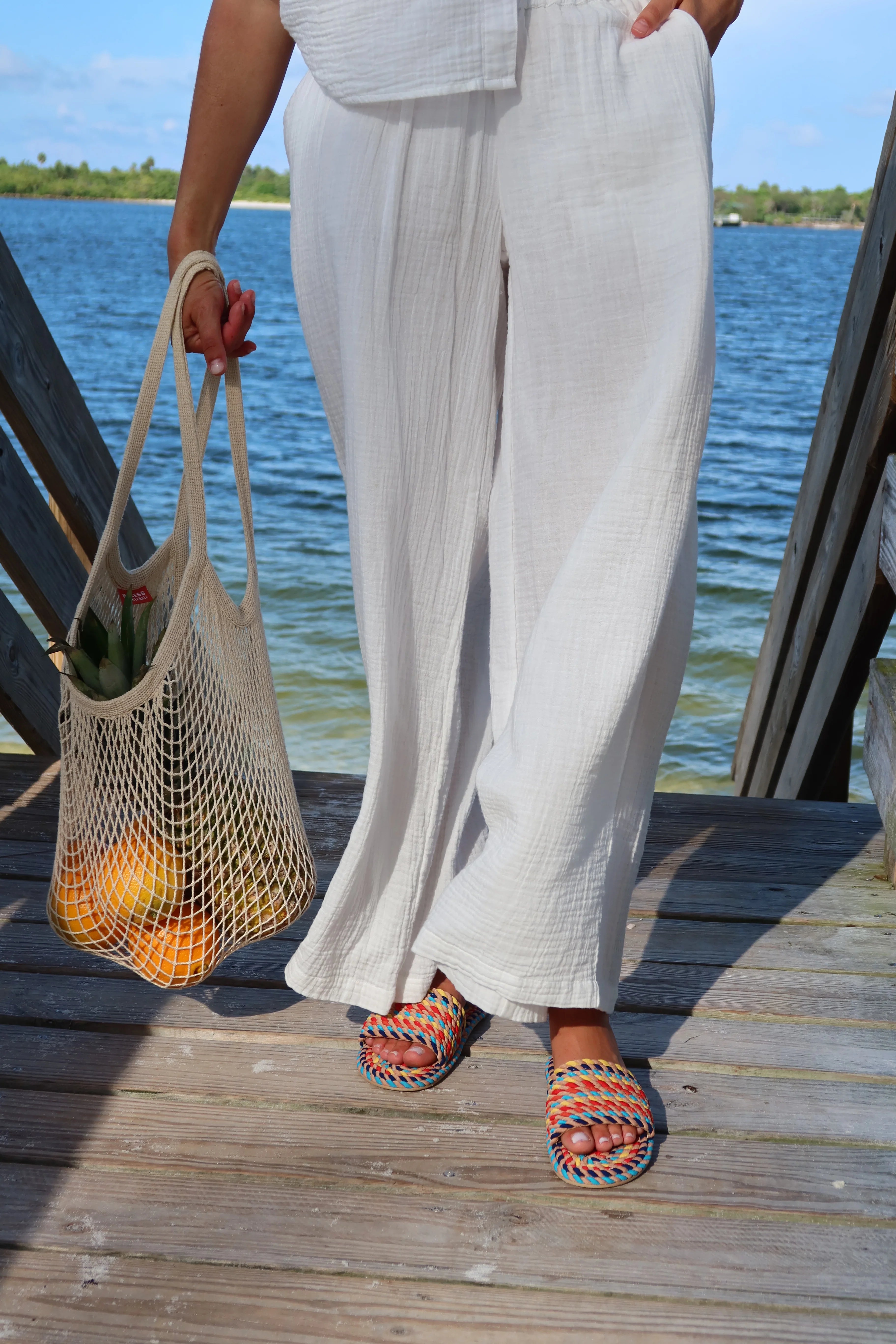 Maui Pants in White