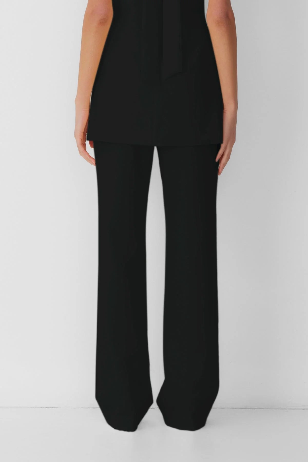 Irida Bootcut Pants in Noir