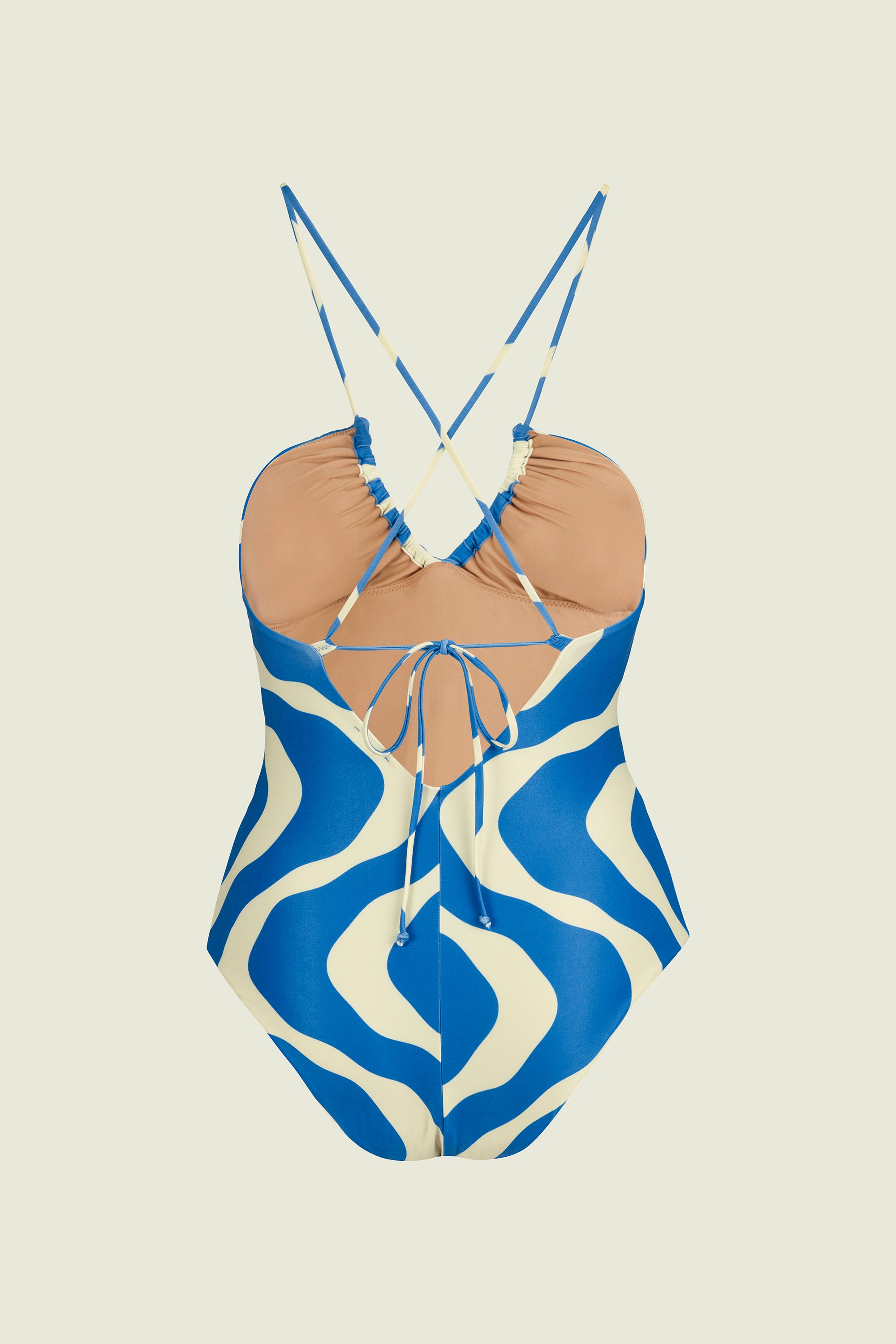 Blue Rippling Iodio Bathing Suit