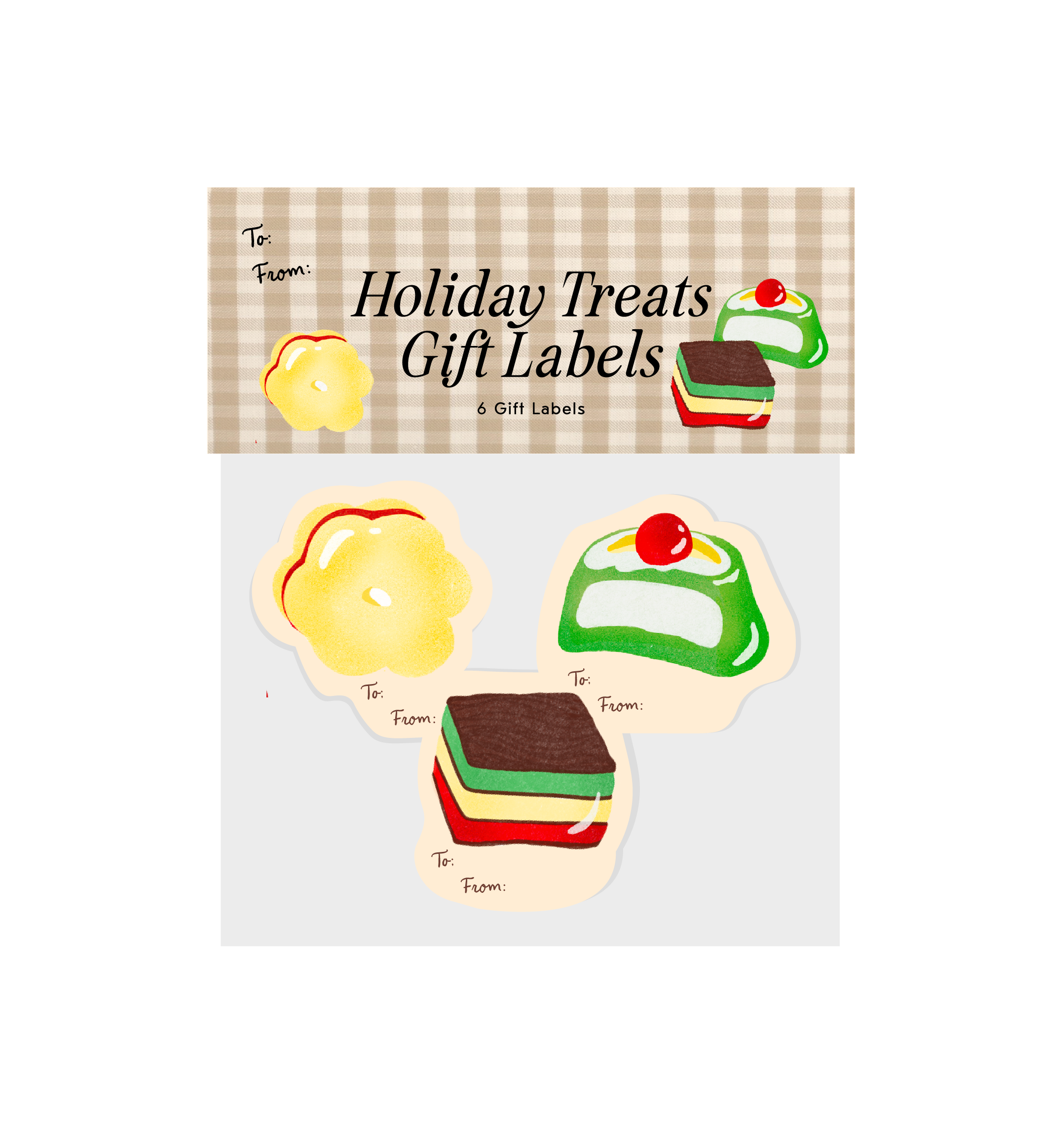 Holiday Treats Gift Labels