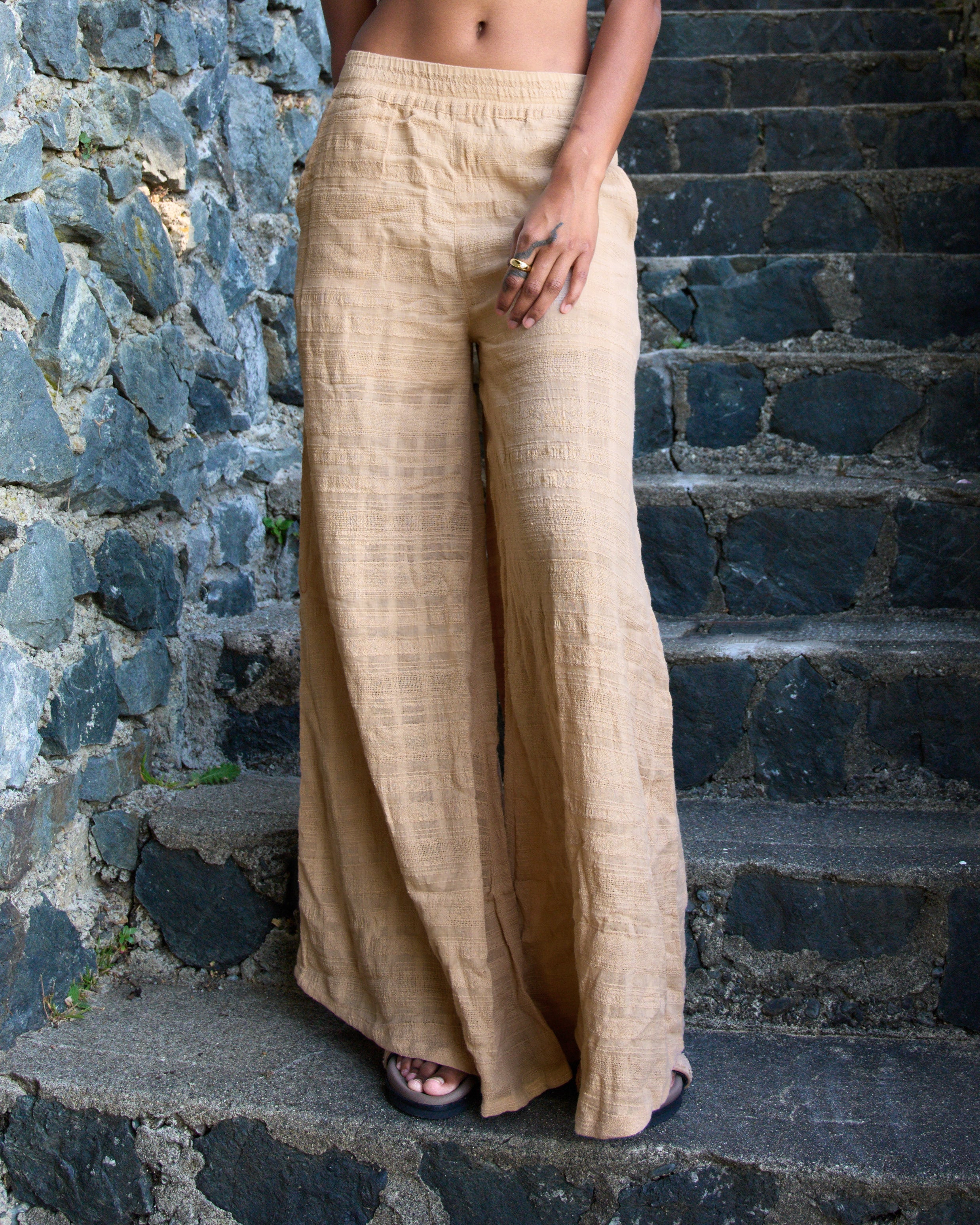 Icaria Trousers in Shifting Sand