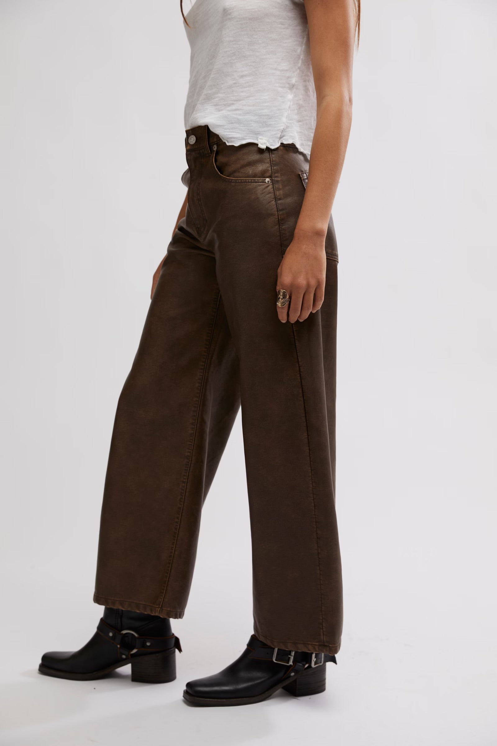 Misha Vegan Pant in Rusty