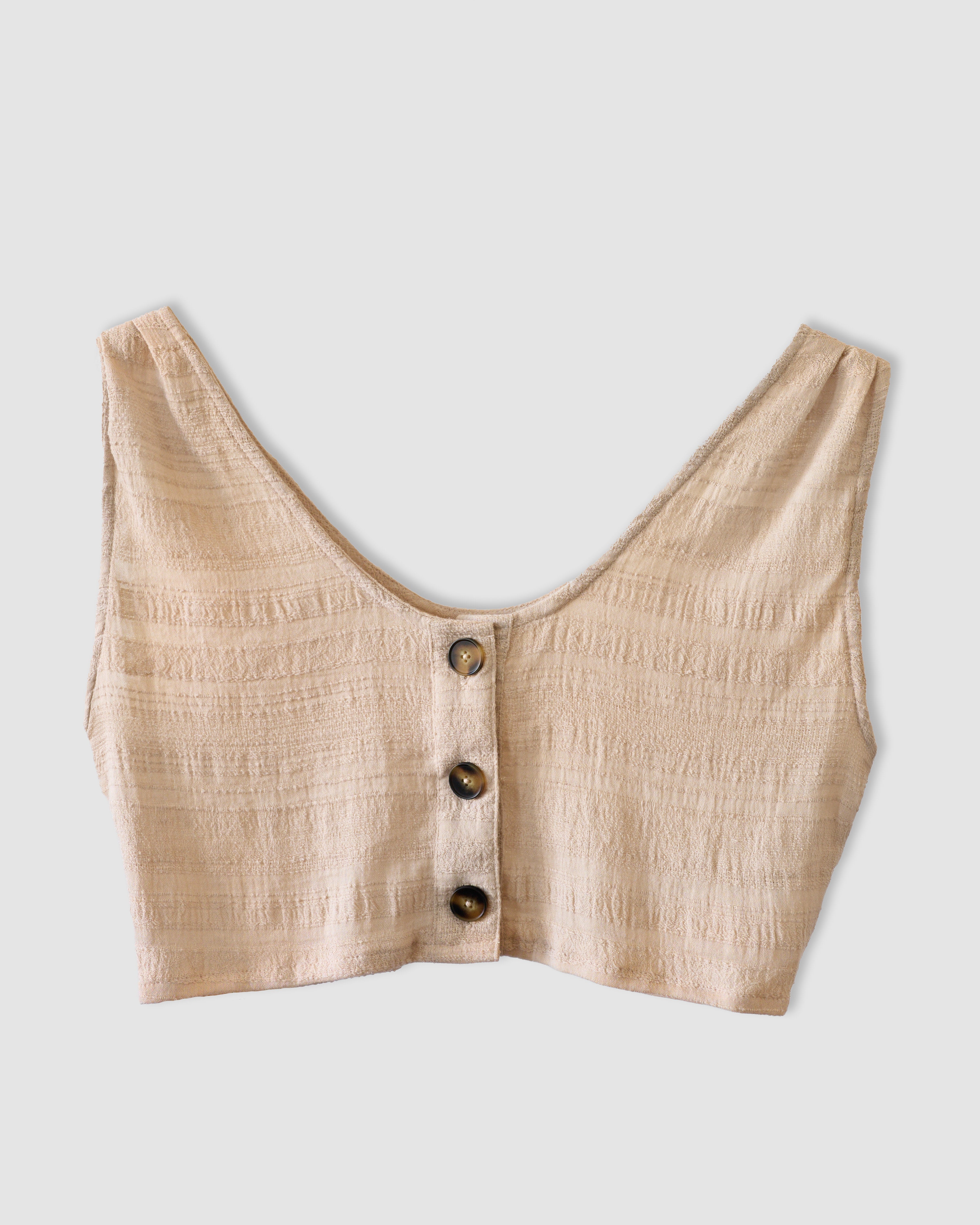 Crivelli Tank Top in Shifting Sands