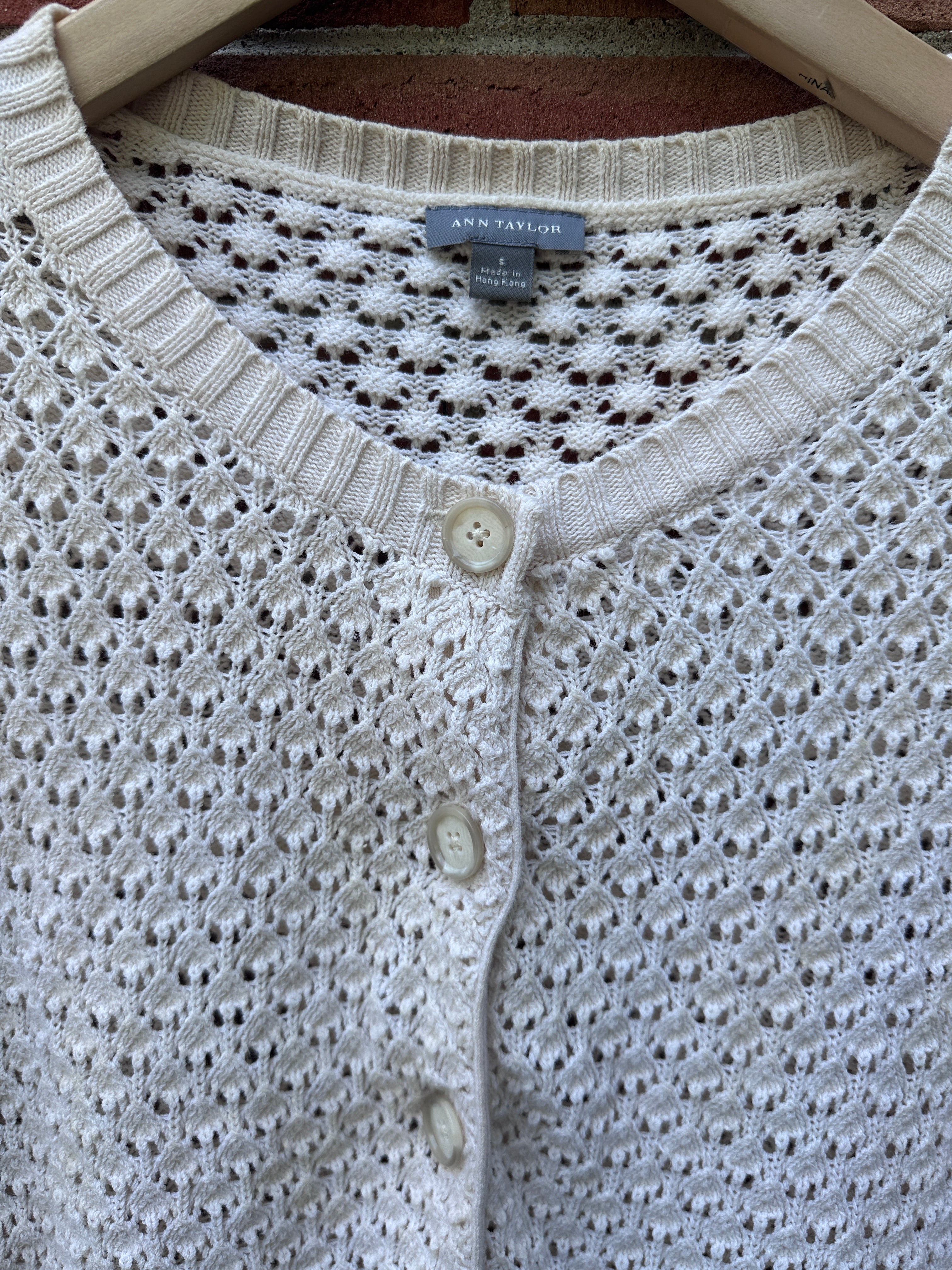 Vintage Crochet Sweater