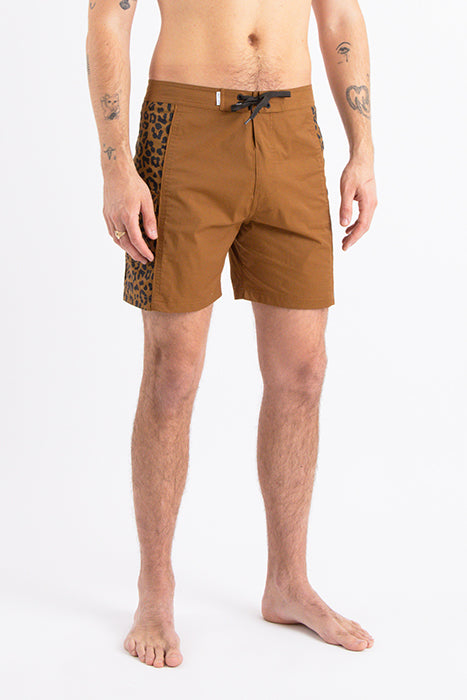 Wilder Boardshort in Dark Amber