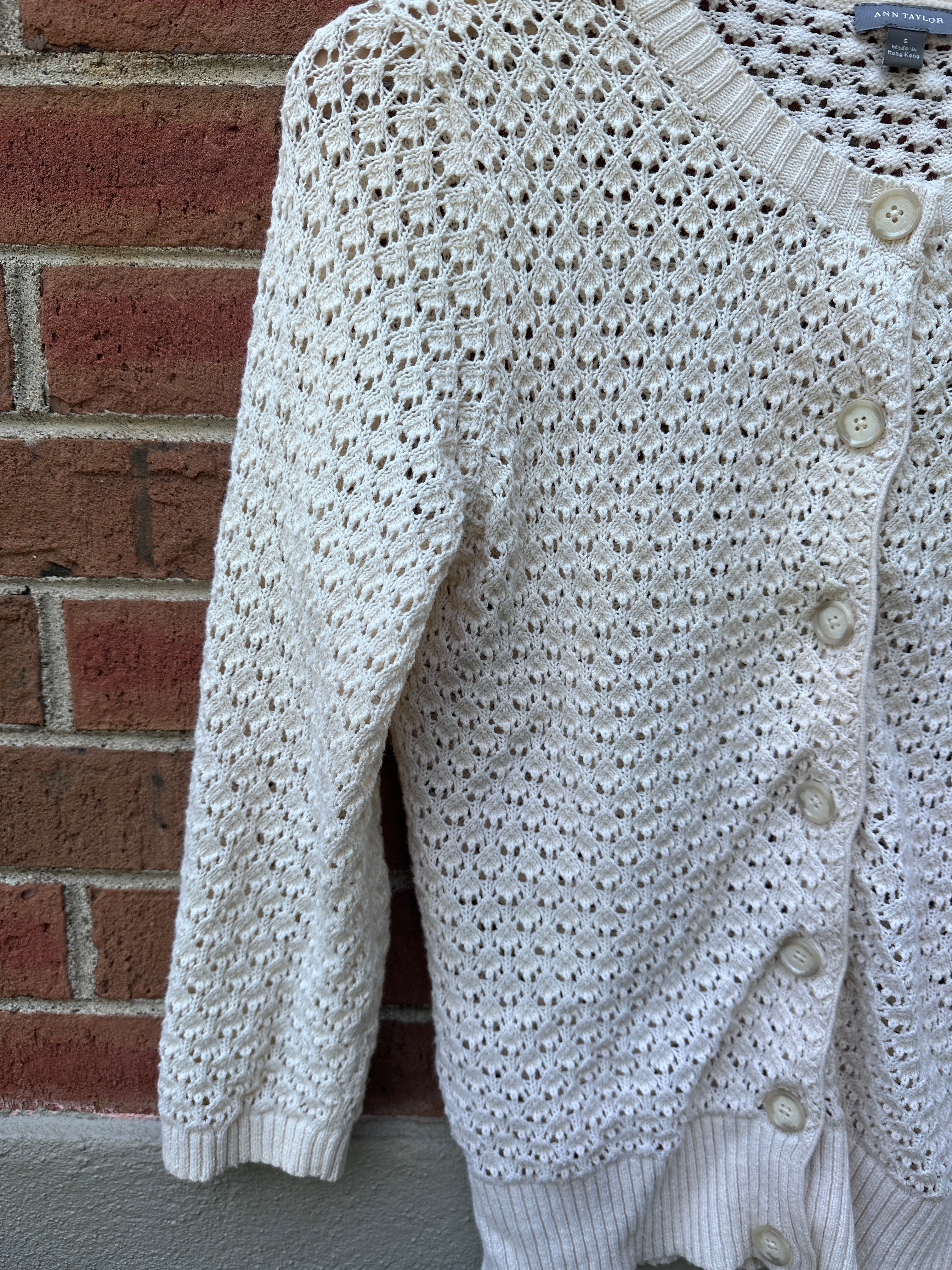 Vintage Crochet Sweater