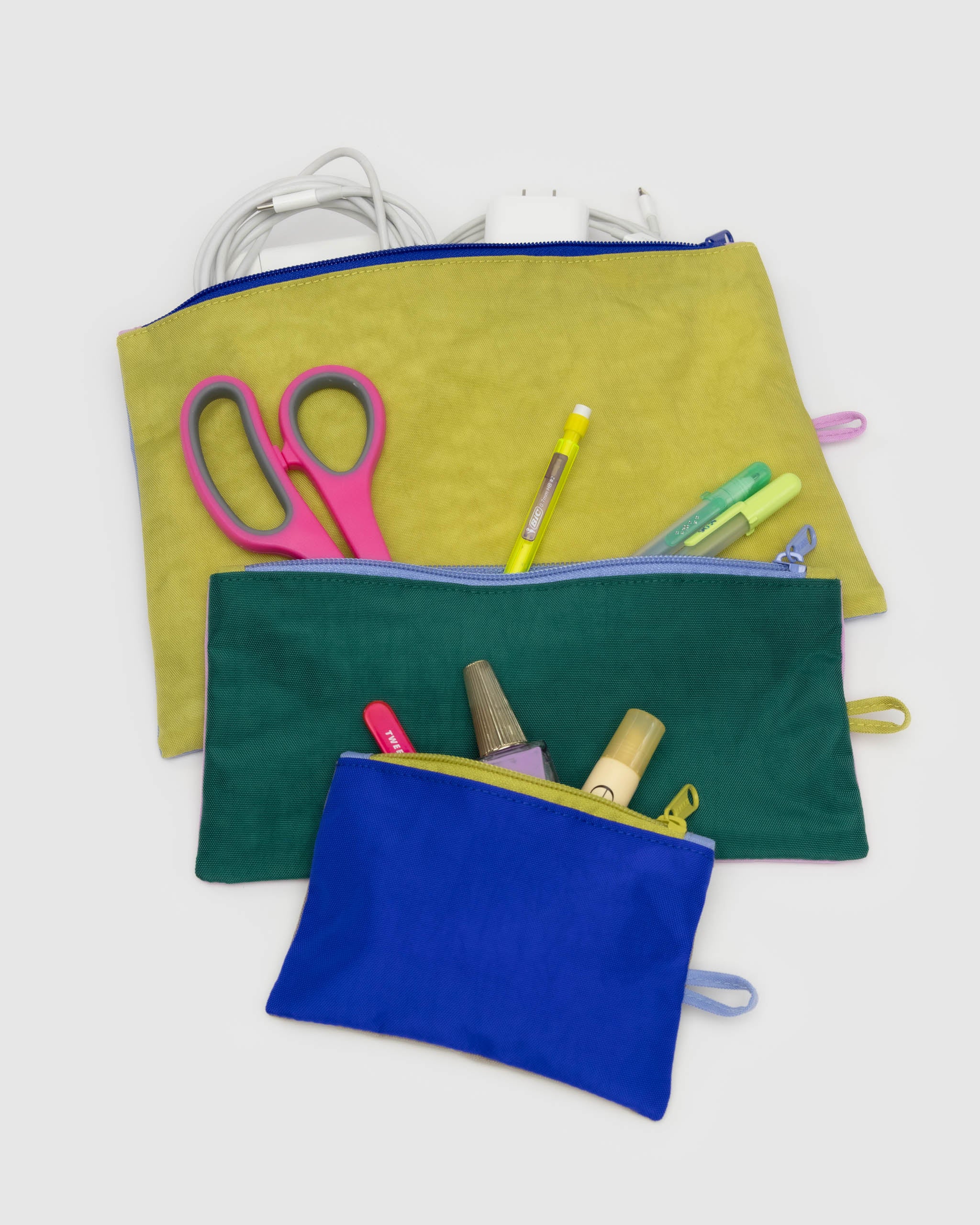 Flat Pouch Set in Plein Air