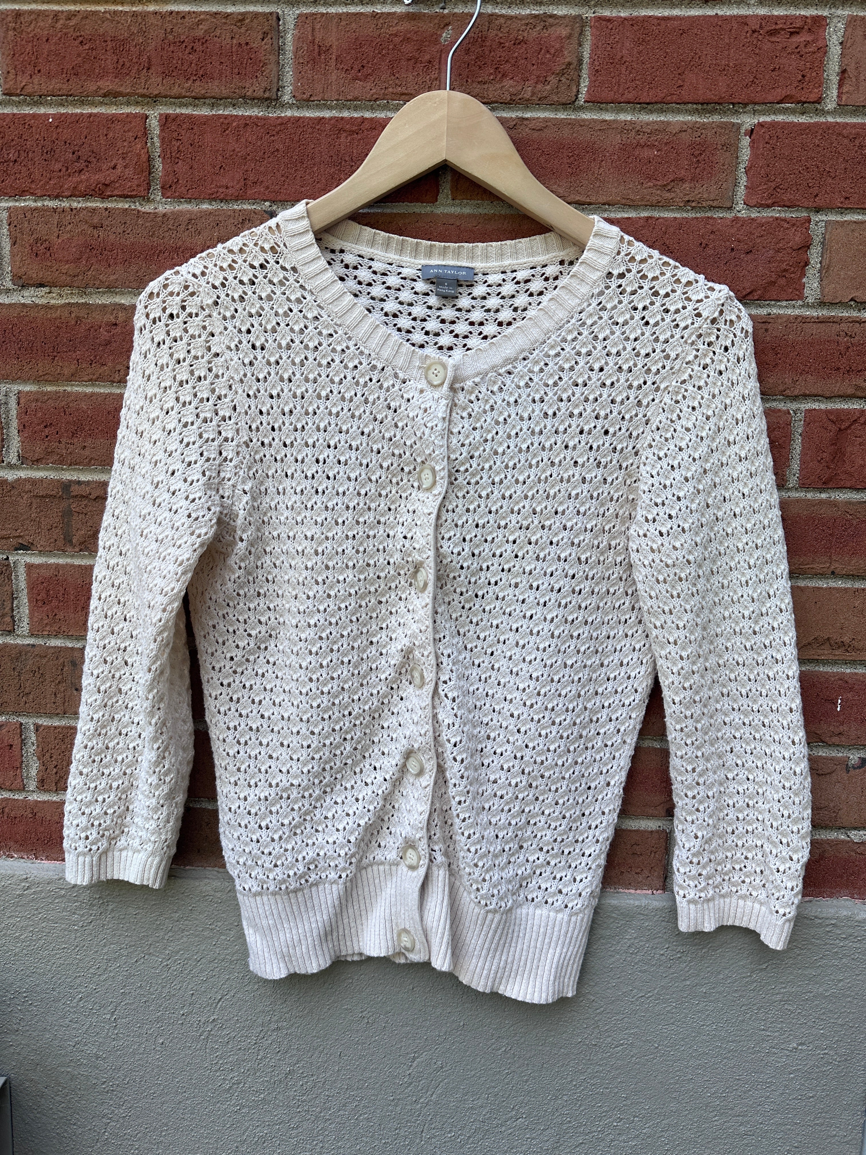 Vintage Crochet Sweater