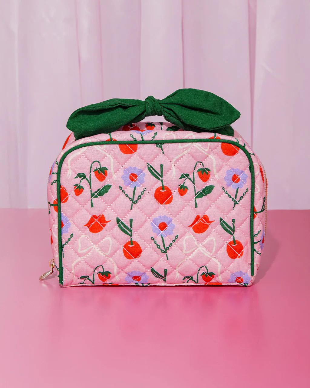 Getaway Toiletry Bag, Cherry Lips