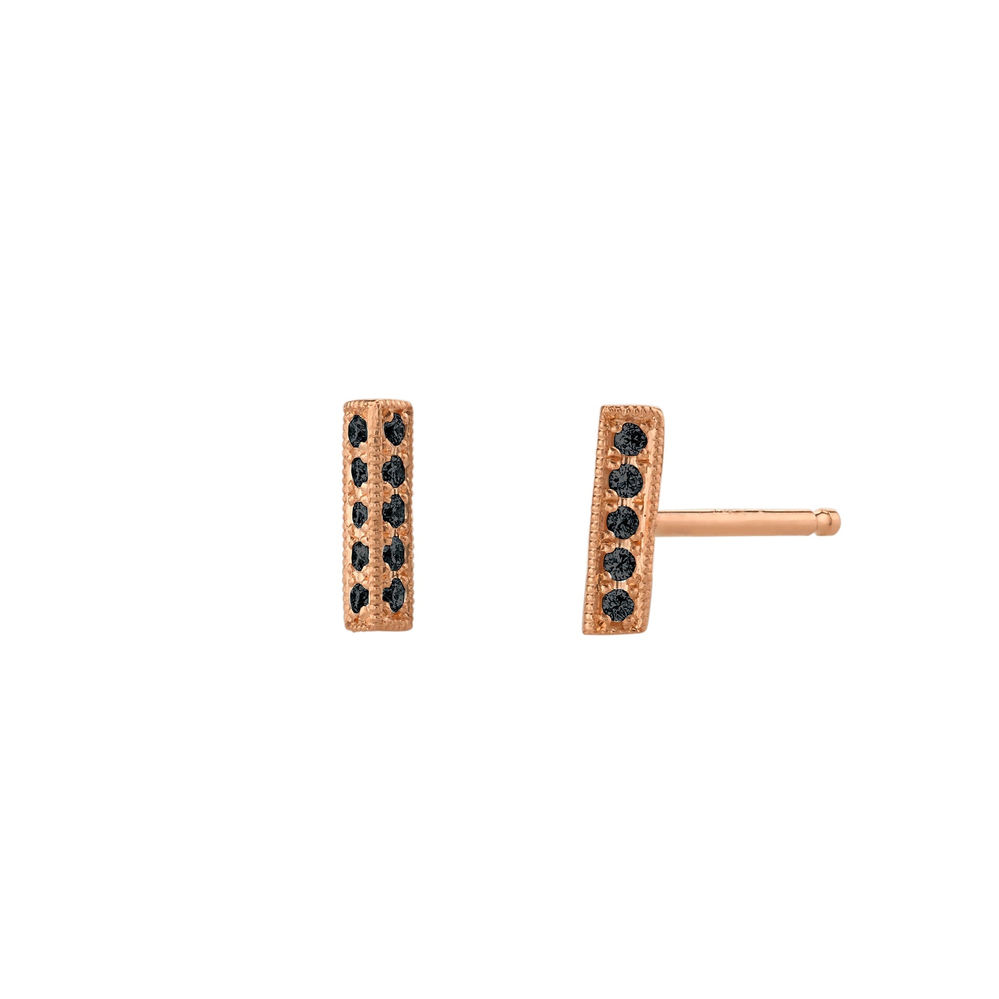 Pave Bar Stud