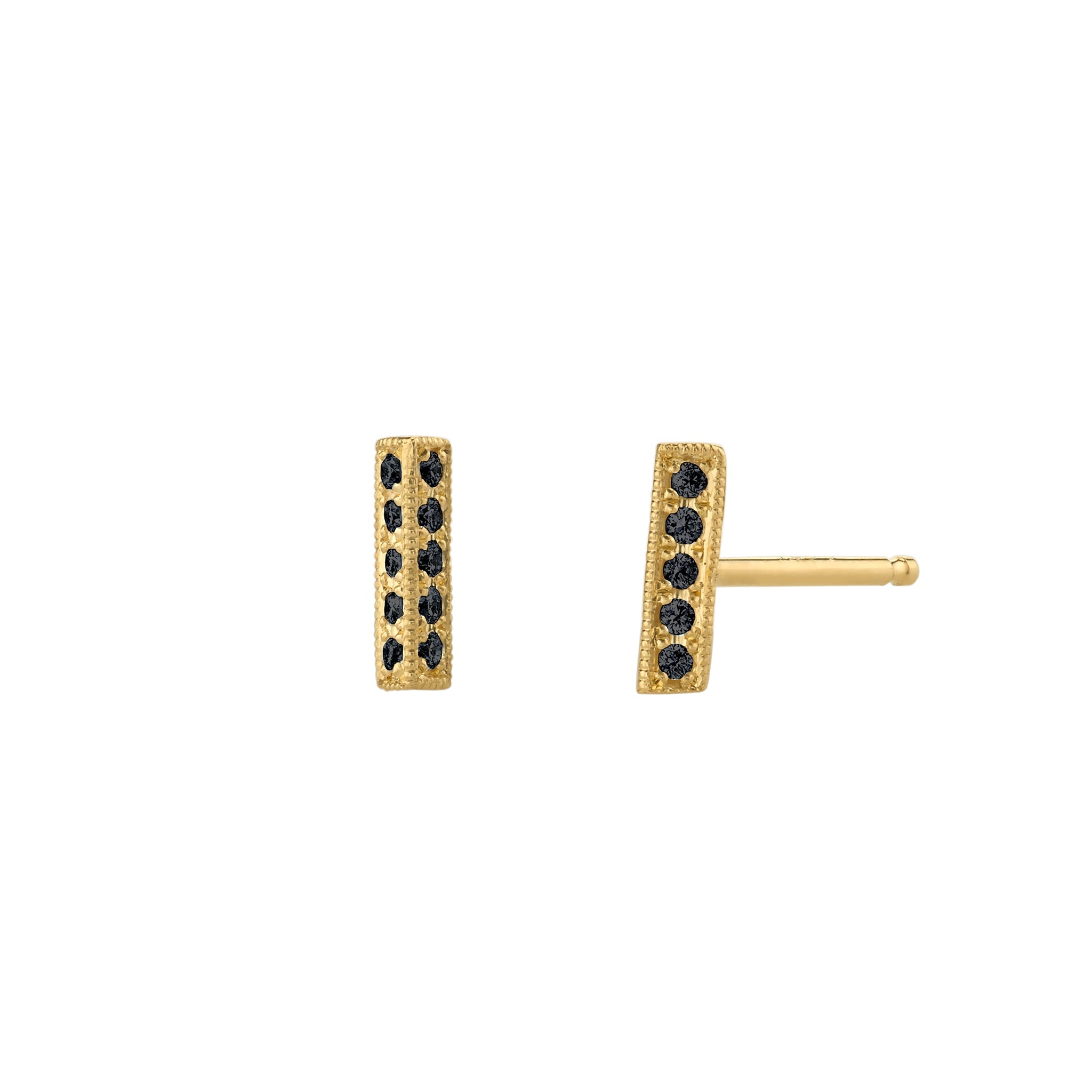 Pave Bar Stud