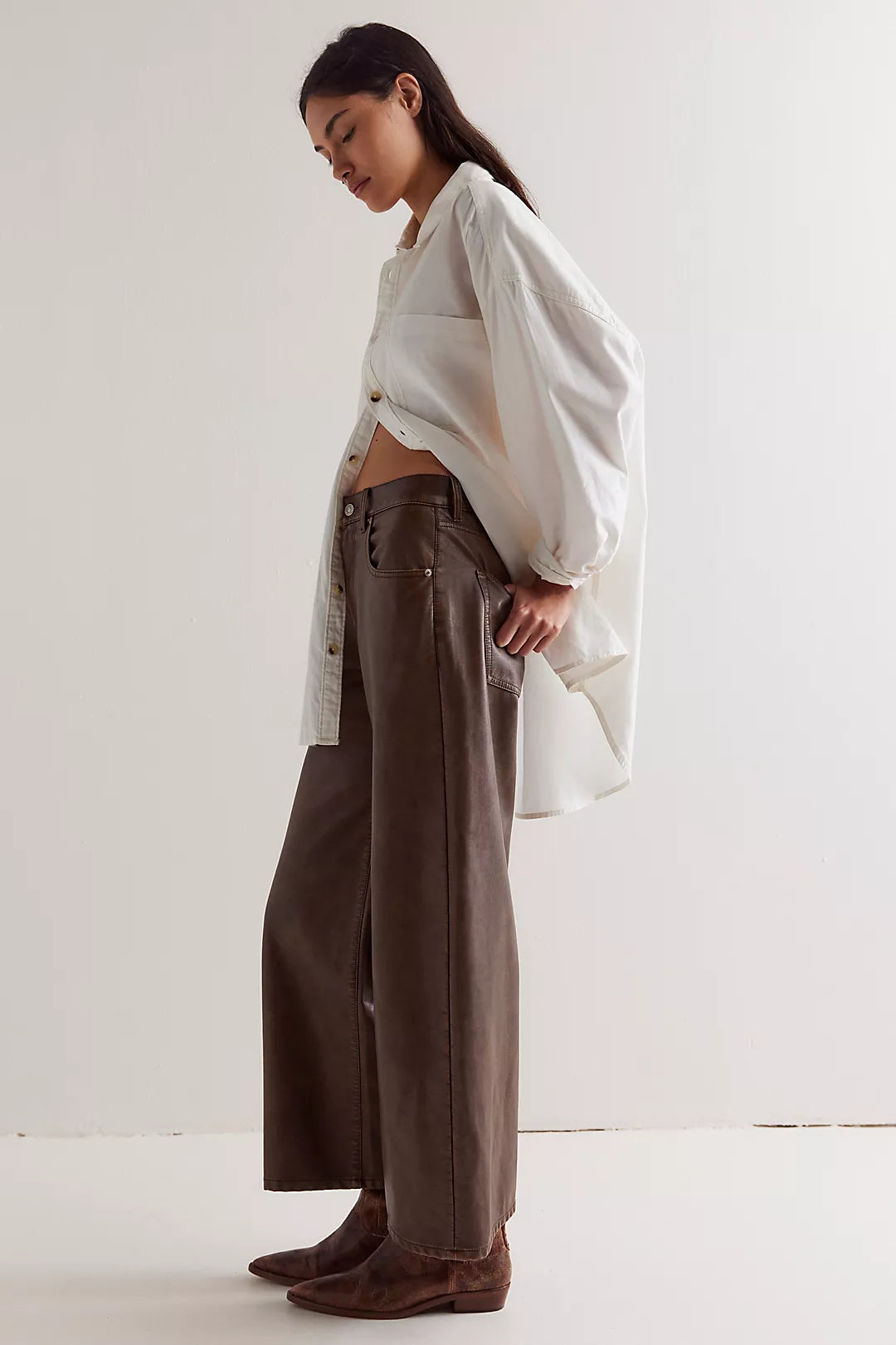 Misha Vegan Pant in Rusty