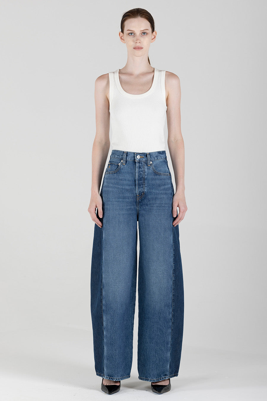 Arden Reworked Wide Leg - Boulder