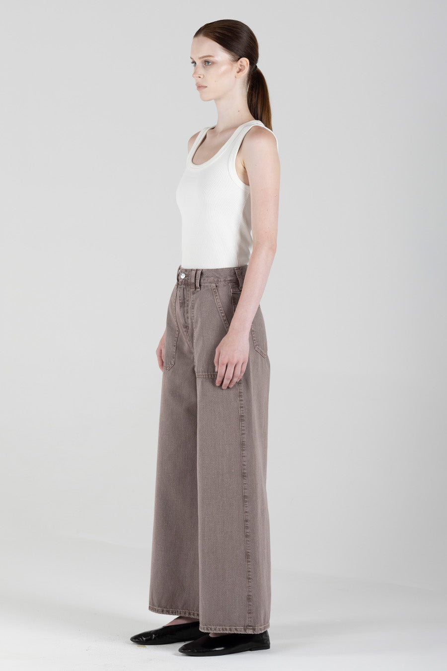 Matis Wide Leg - Rosewood