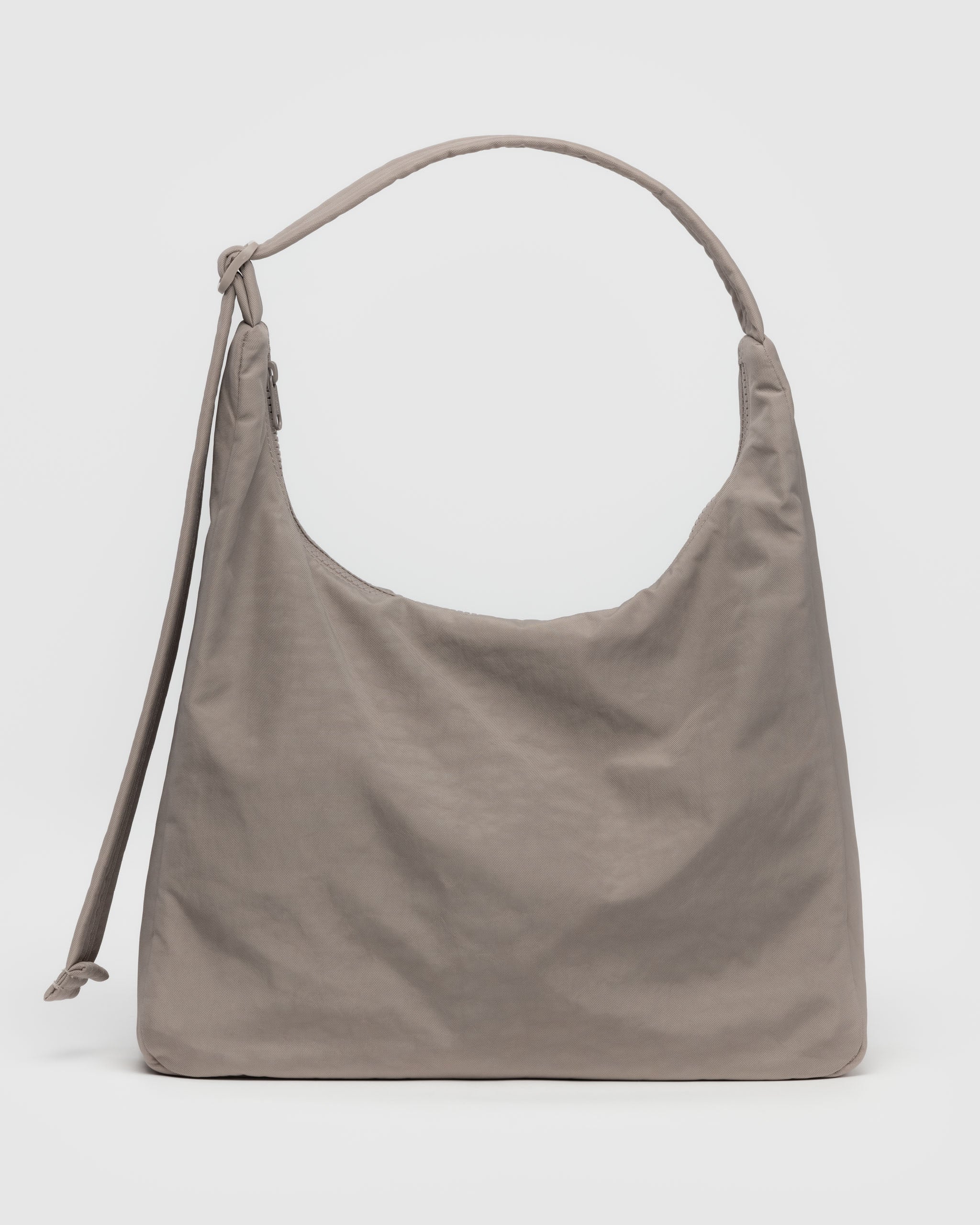 Nylon Shoulder Bag in Dove