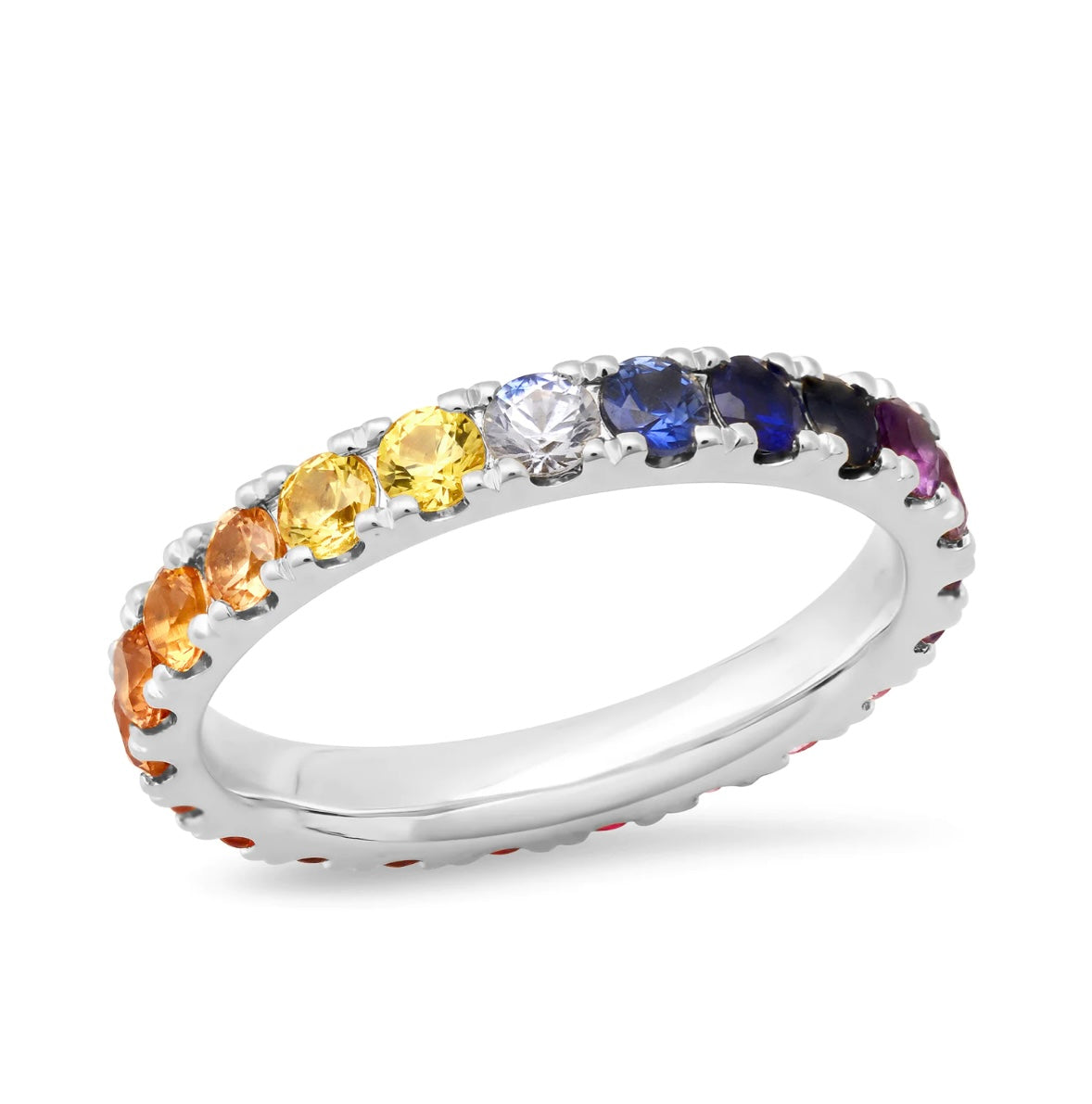 Large Sunset Eternity Band