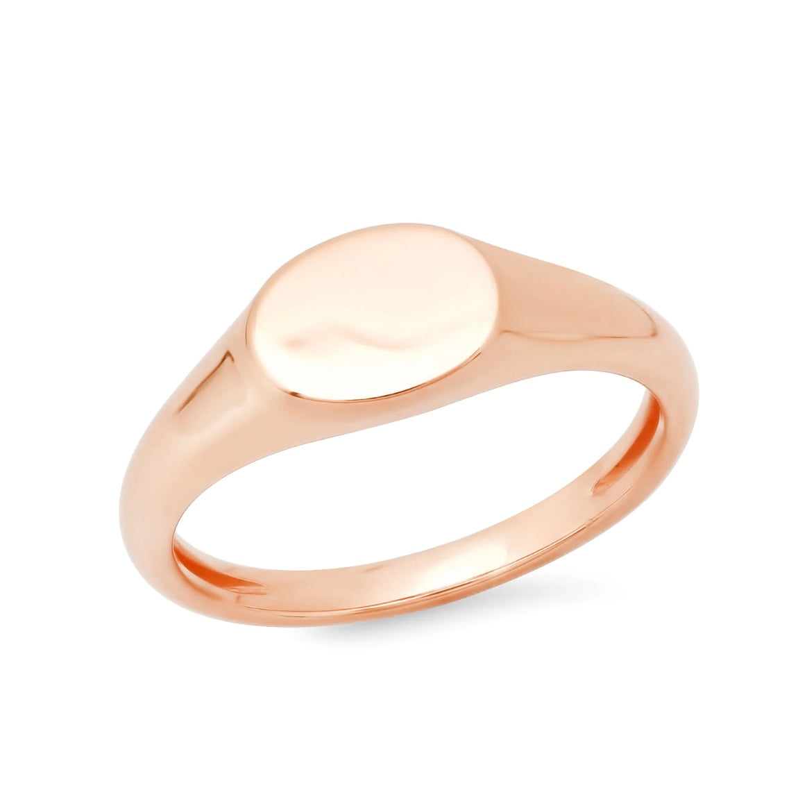 Mini Gold Signet Ring