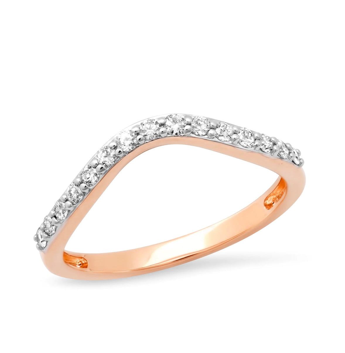 Diamond Contour Ring