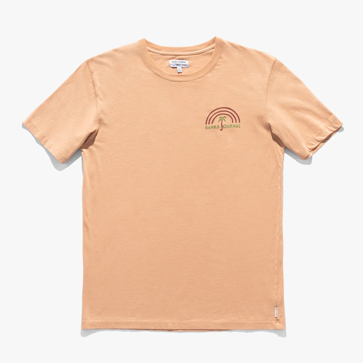 Palm Swirl Faded Tee