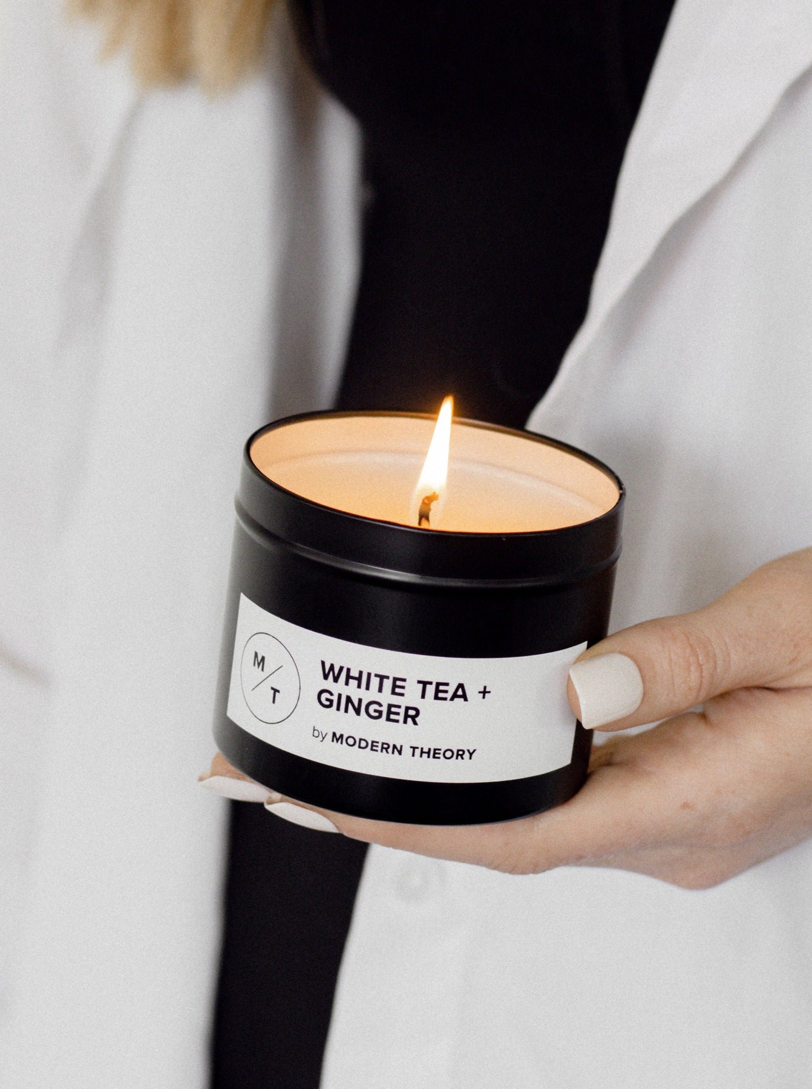 WHITE TEA + GINGER Candle Tin