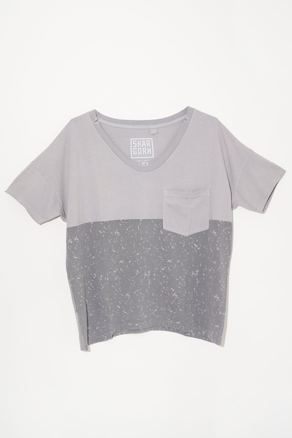 #61 Short Sleeve Tee in Ash Grey Wall