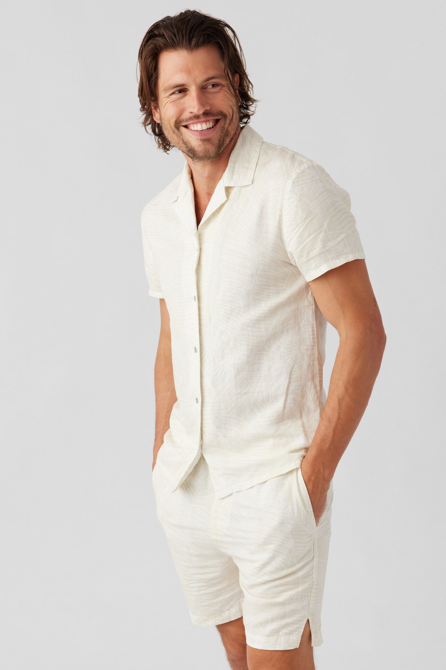 Linen Camp Shirt