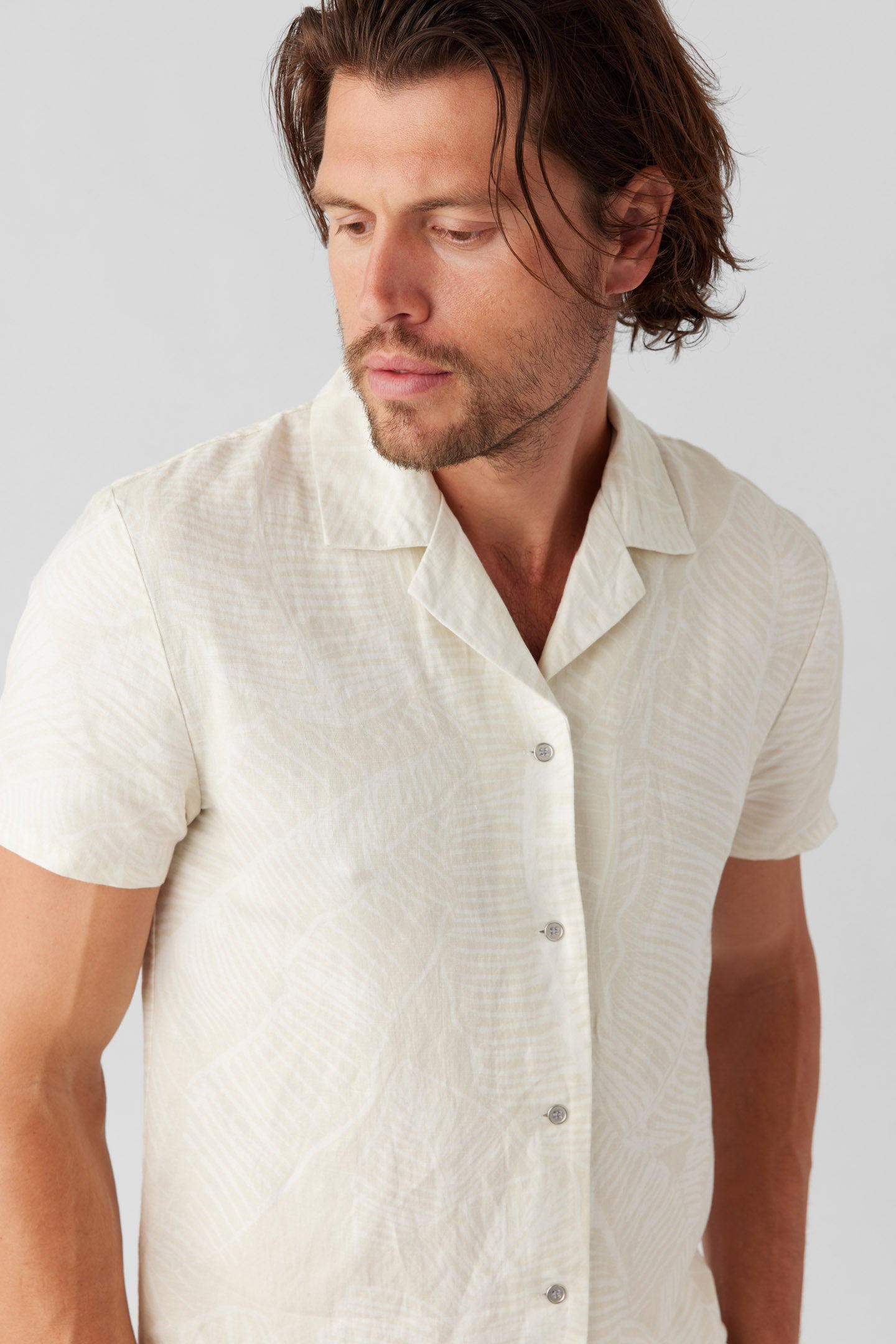 Linen Camp Shirt