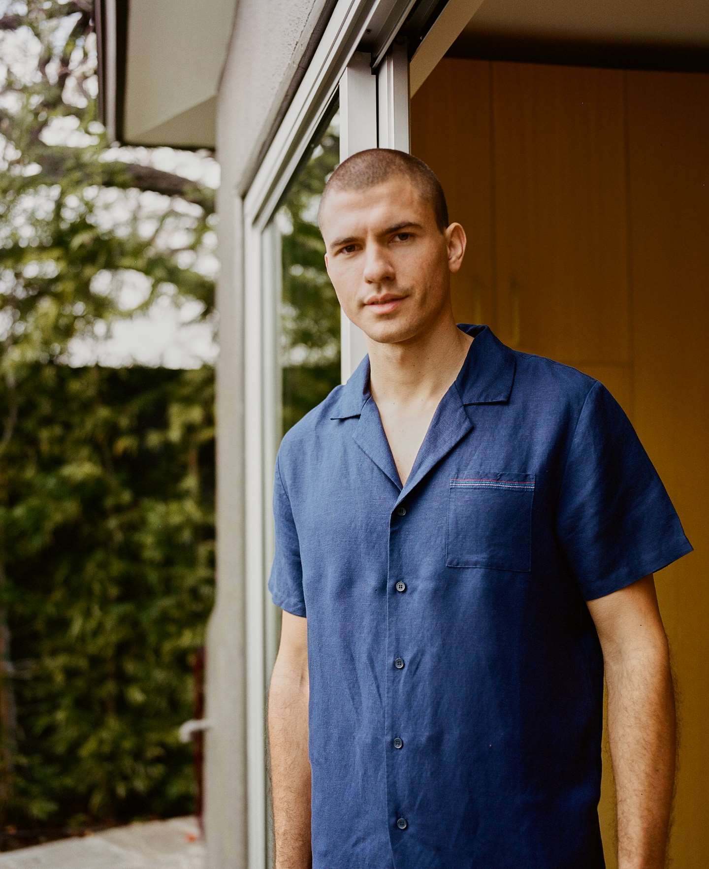 Drayton Cabana Linen Shirt