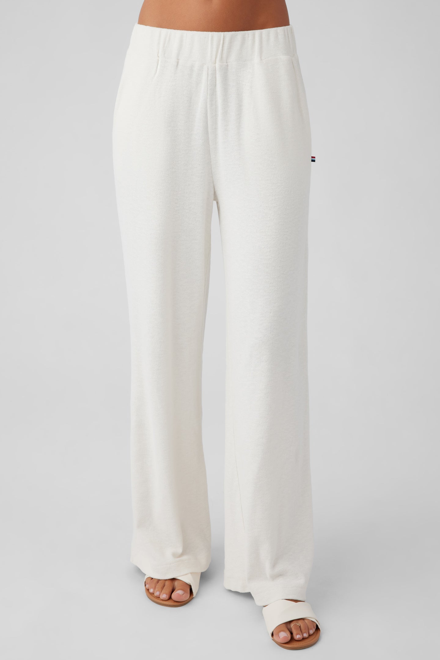 Terry Wide Leg Pant